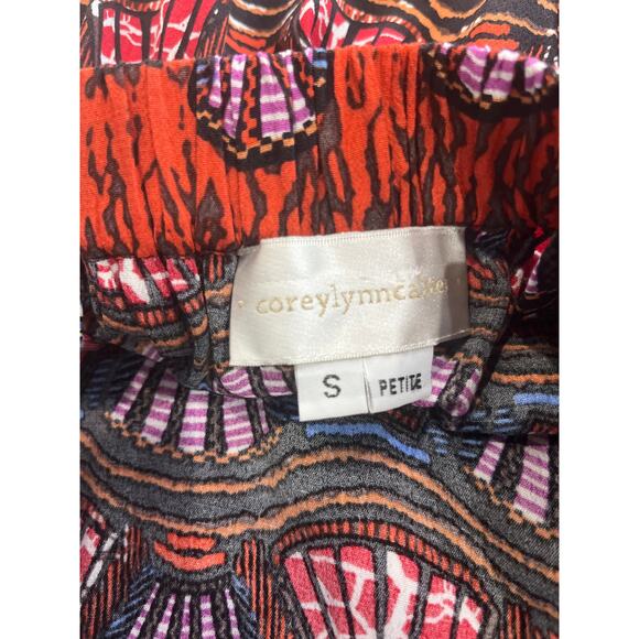 Corey Lynn Calter Anthropologie Doriane Midi Dress Sz S Petite - Picture 3 of 9